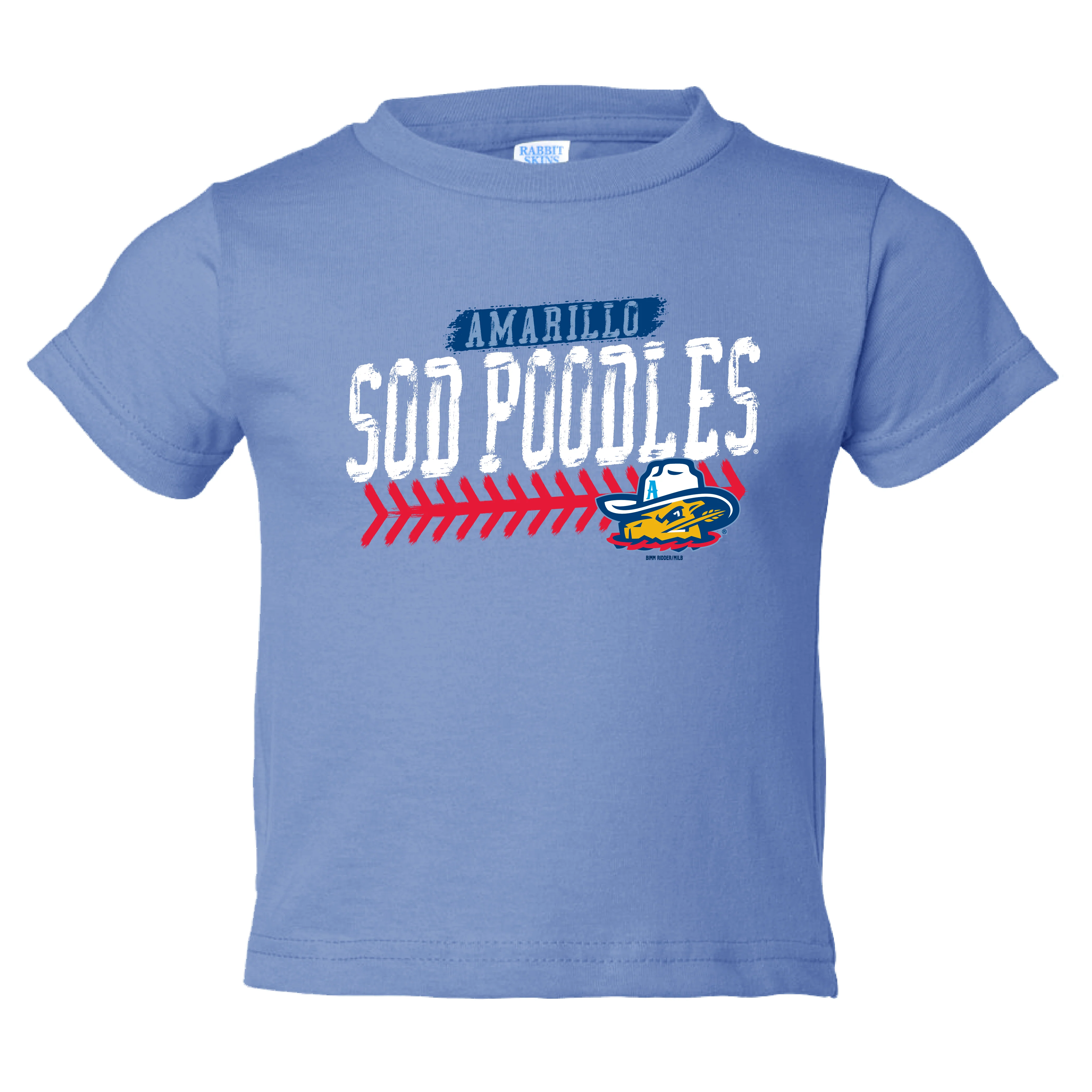 Amarillo Sod Poodles Infant Blue Sharman Tee