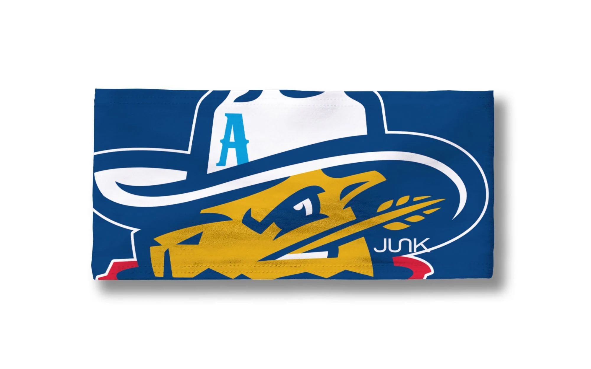 Amarillo Sod Poodles JUNK OS Logo Royal Headband