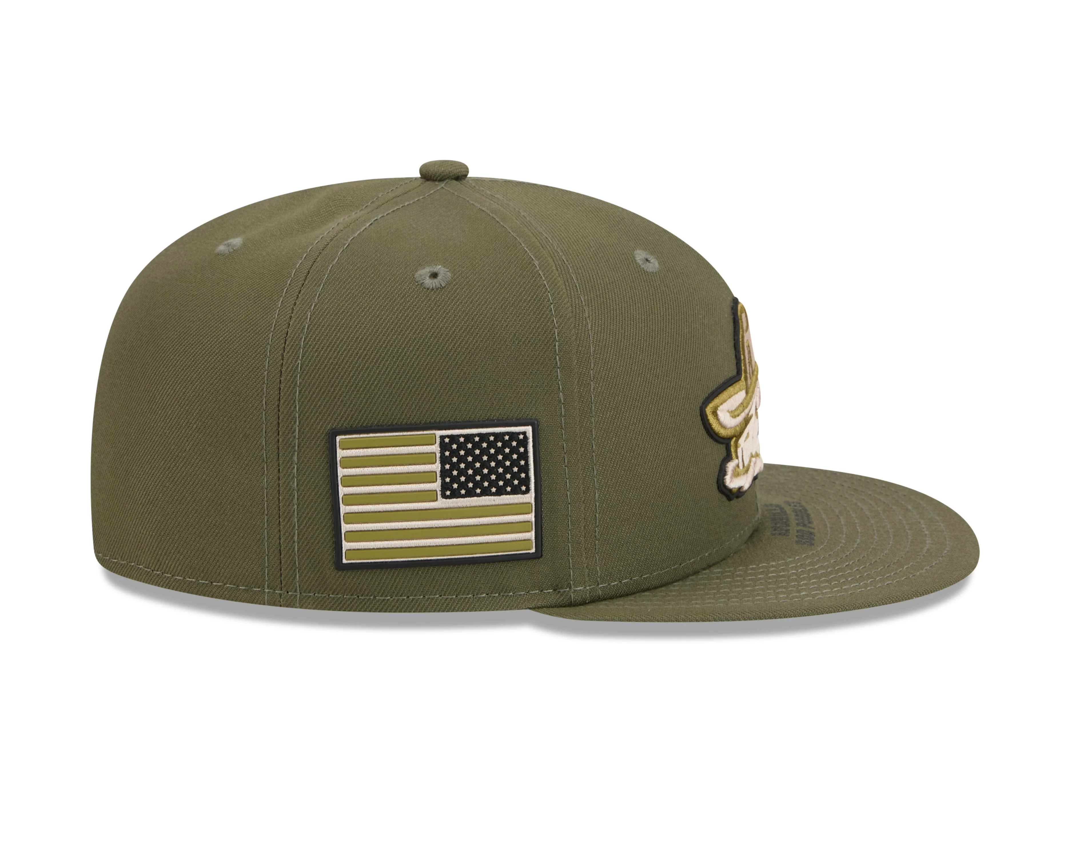 Amarillo Sod Poodles New Era 2026 59FIFTY Armed Forces Hat - Image 6