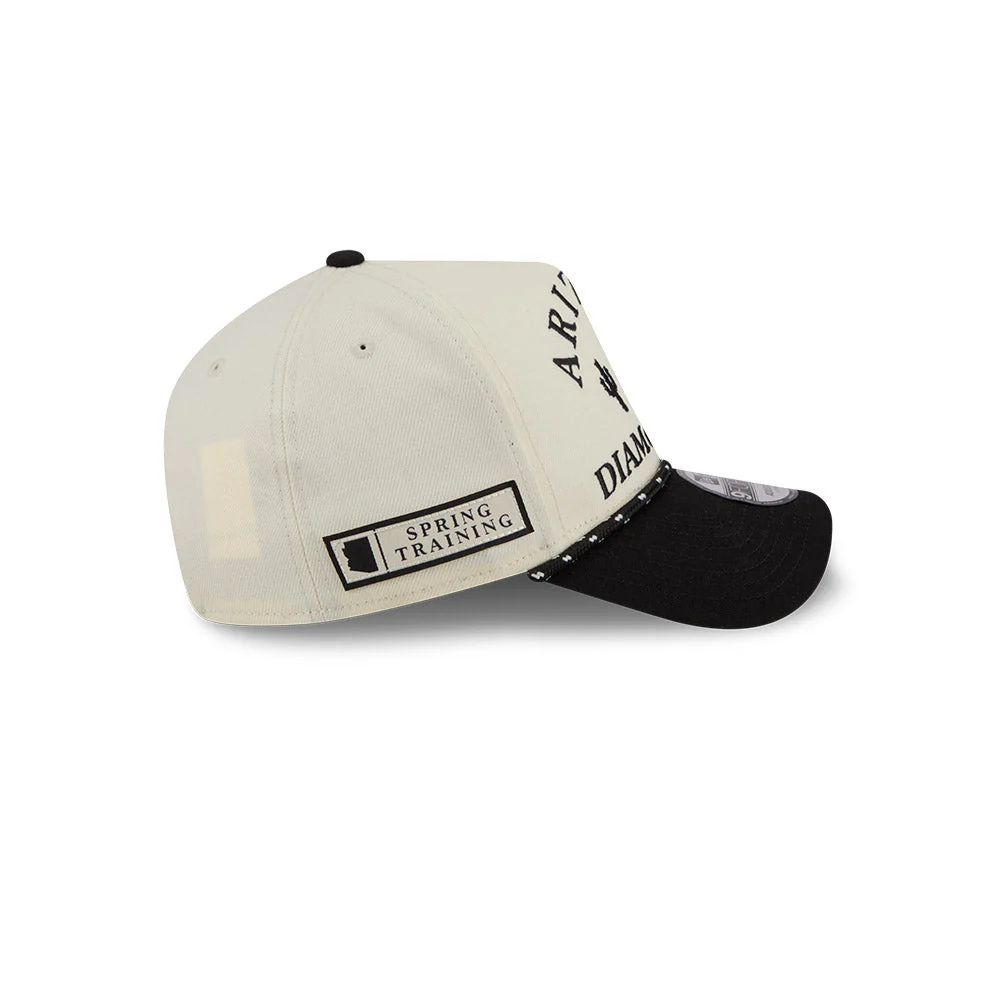 Amarillo Sod Poodles New Era 940 D-Backs Cream Rope Spring Training Cap - Image 6