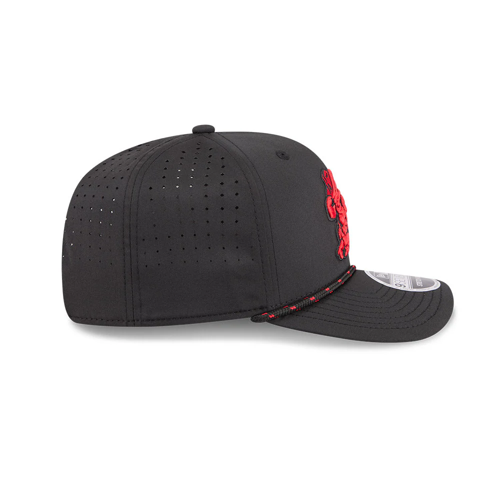 Amarillo Sod Poodles New Era Black Red LeanA 9SEVENTY Cap - Image 6