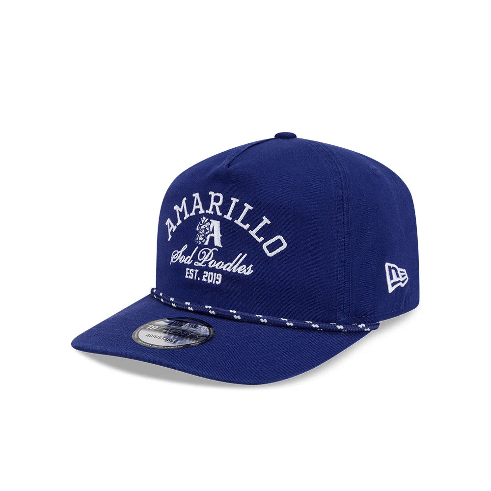 Amarillo Sod Poodles New Era Royal 19TWENTY LeanA Cap