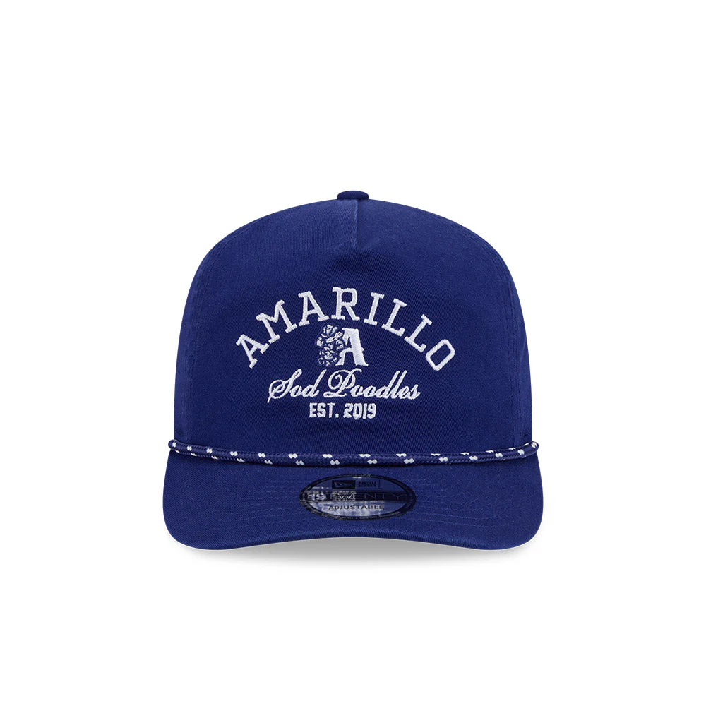 Amarillo Sod Poodles New Era Royal 19TWENTY LeanA Cap - Image 3