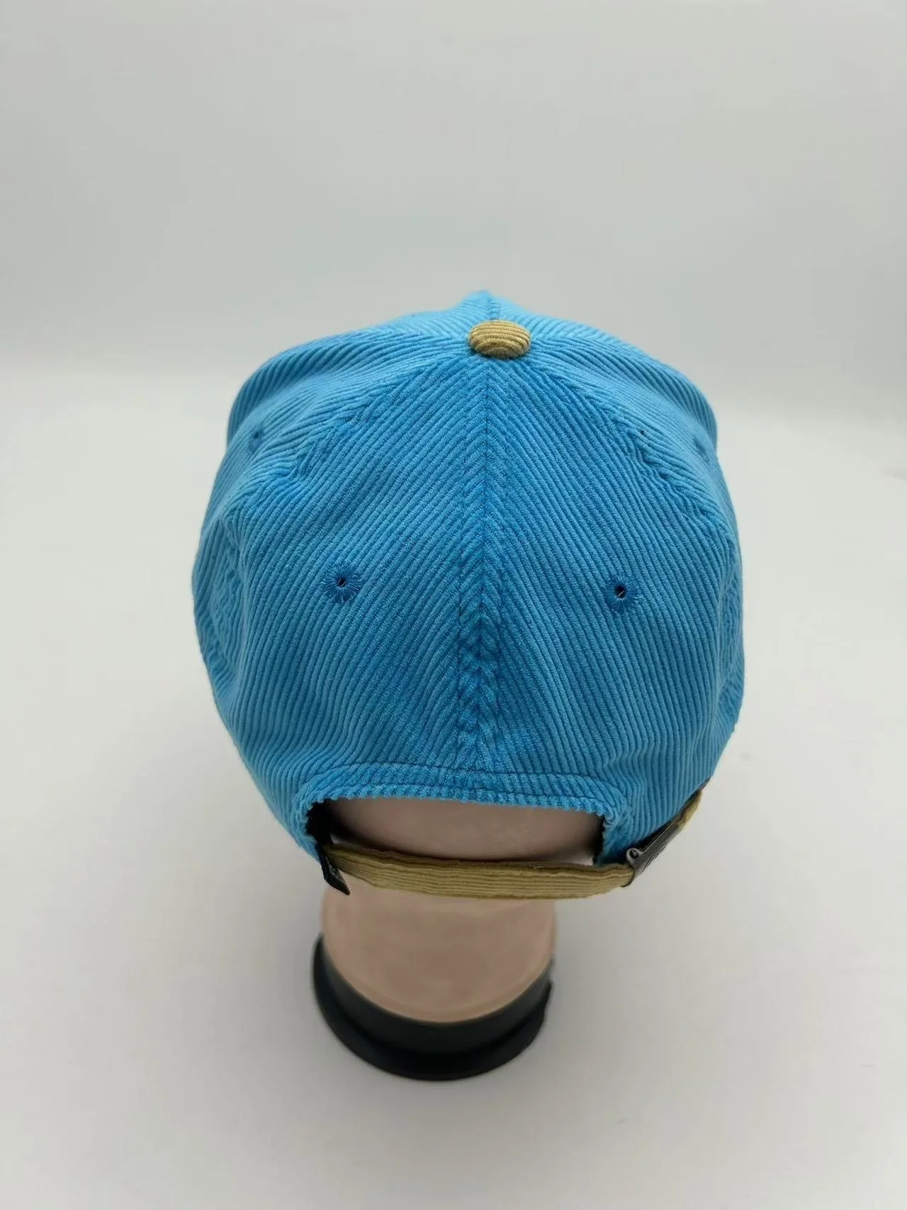 Amarillo Sod Poodles Official League Calf Fries Powder Blue Cord Hat - Image 4