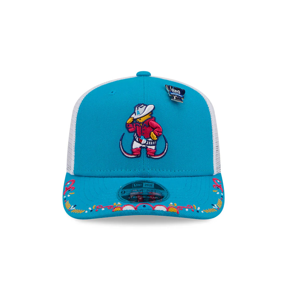 Amarillo Sod Poodles Pointy Boots New Era 970 Dance Trucker Cap - Image 2