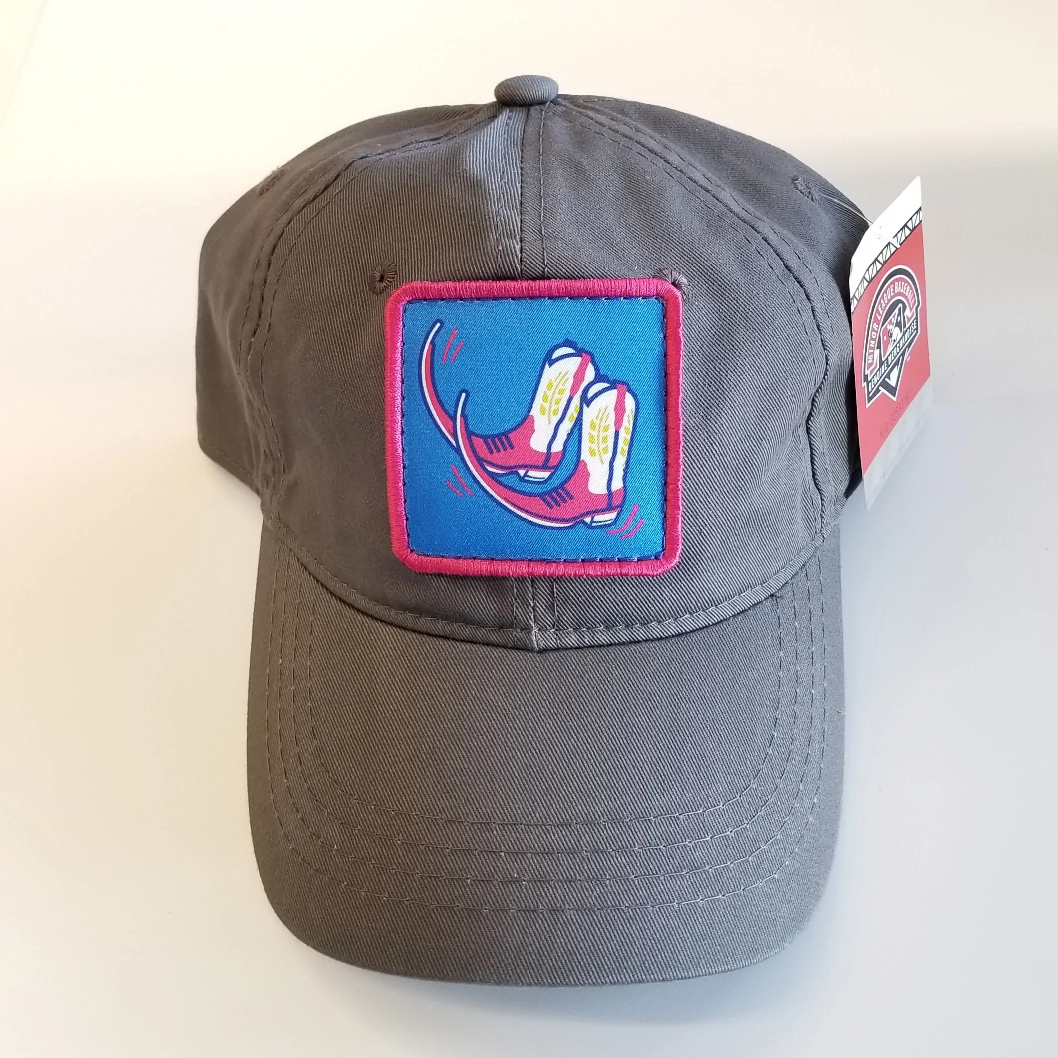Amarillo Sod Poodles Pointy Boots OC GWT111Grey Boots Patch