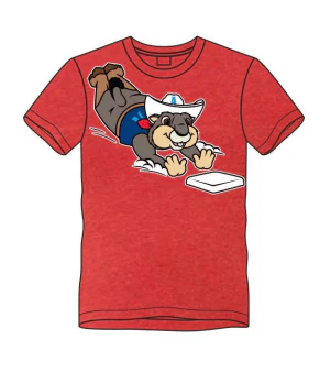 Amarillo Sod Poodles Toddler Oversized RUCKUS Sliding Tee