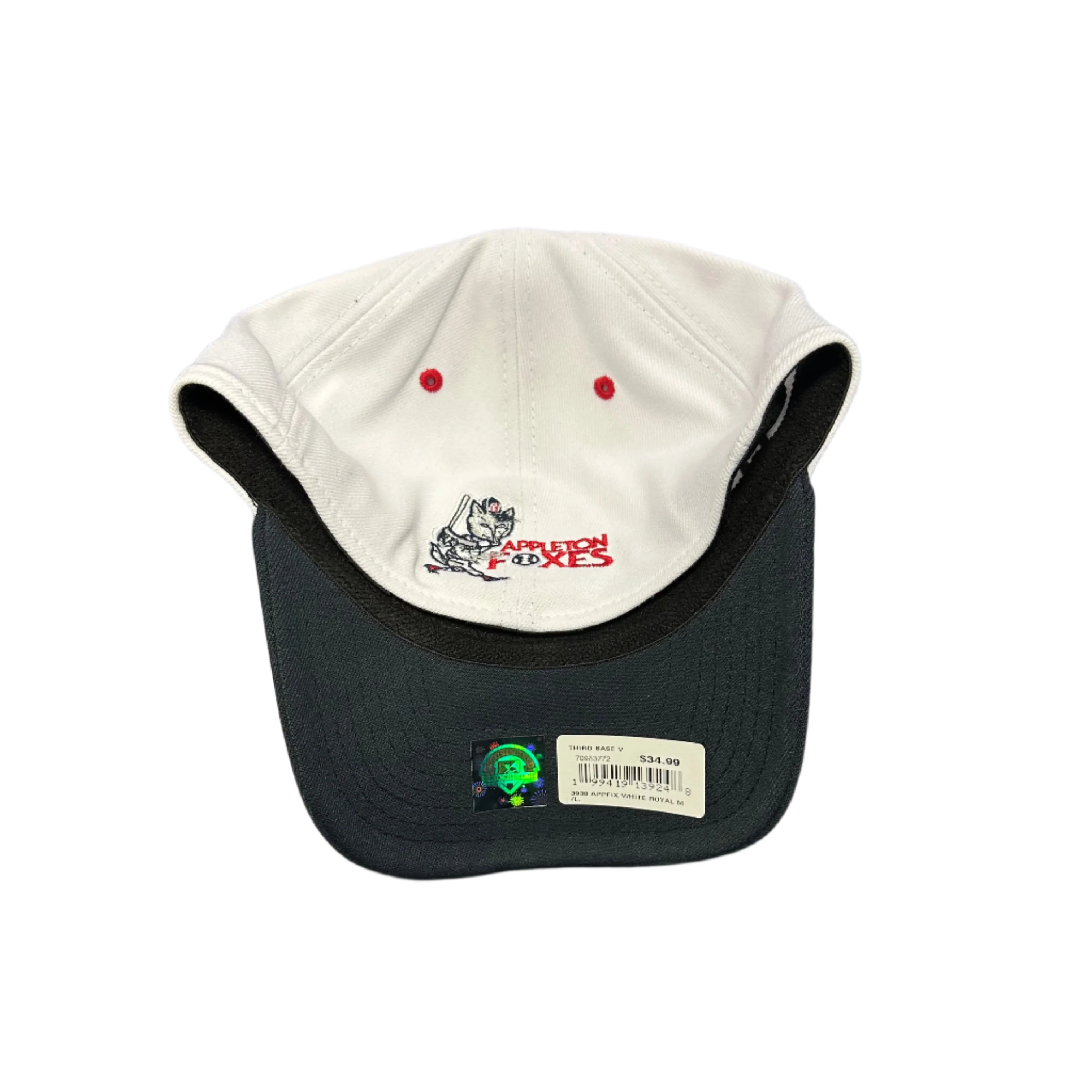 Appleton Foxes New Era 3930 Stretch Fit Hat - Image 2