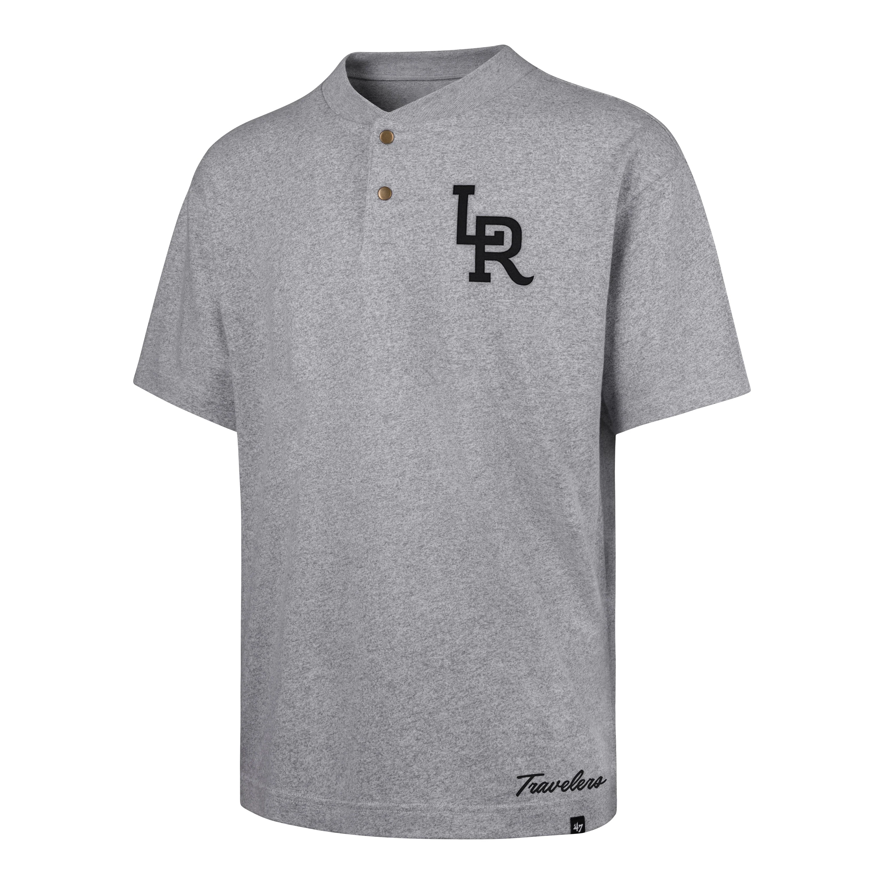 Arkansas Travelers '47 Brand Henley All Field Fifties Tee