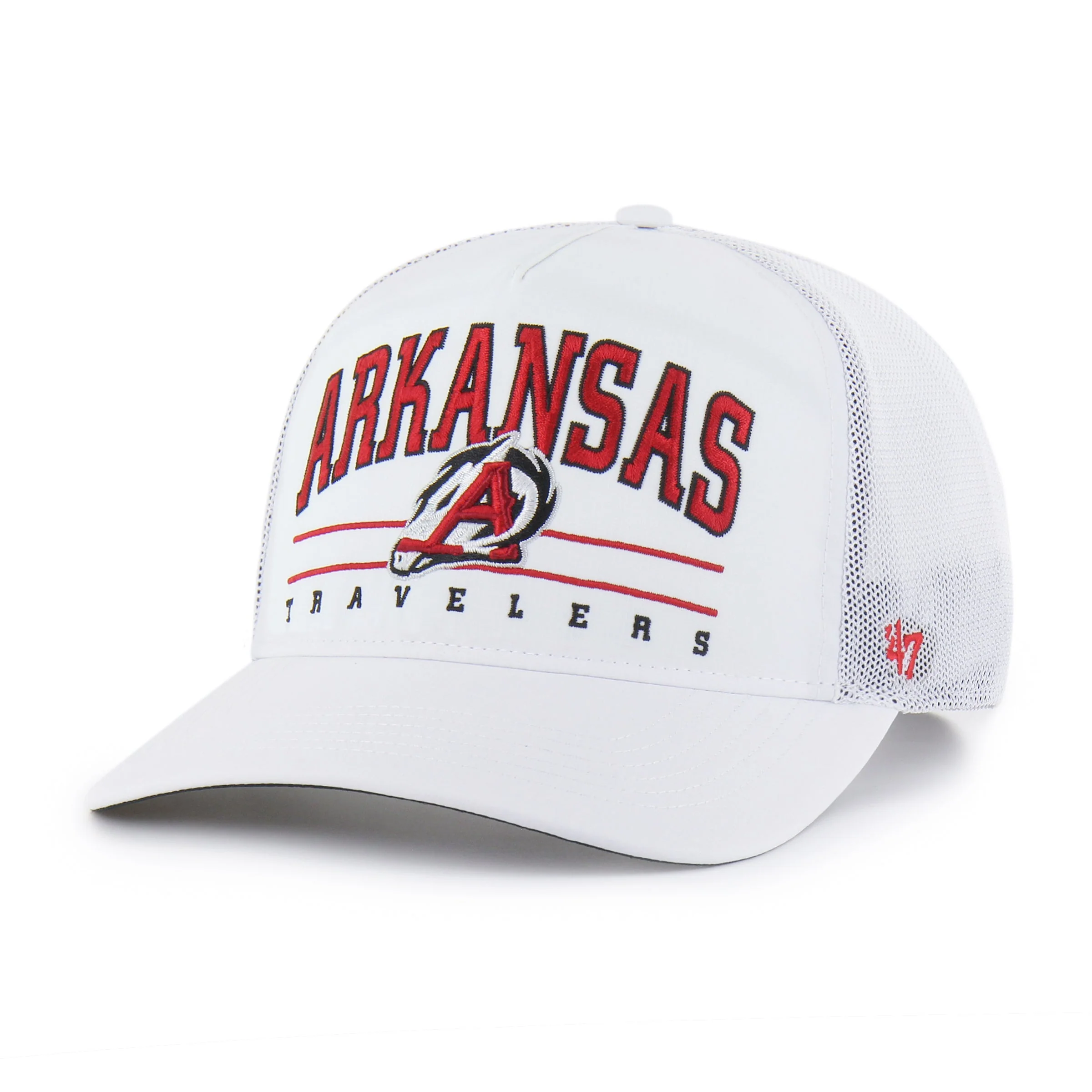 Arkansas Travelers '47 Brand Hitch Brrr Roscoe Mesh Cap