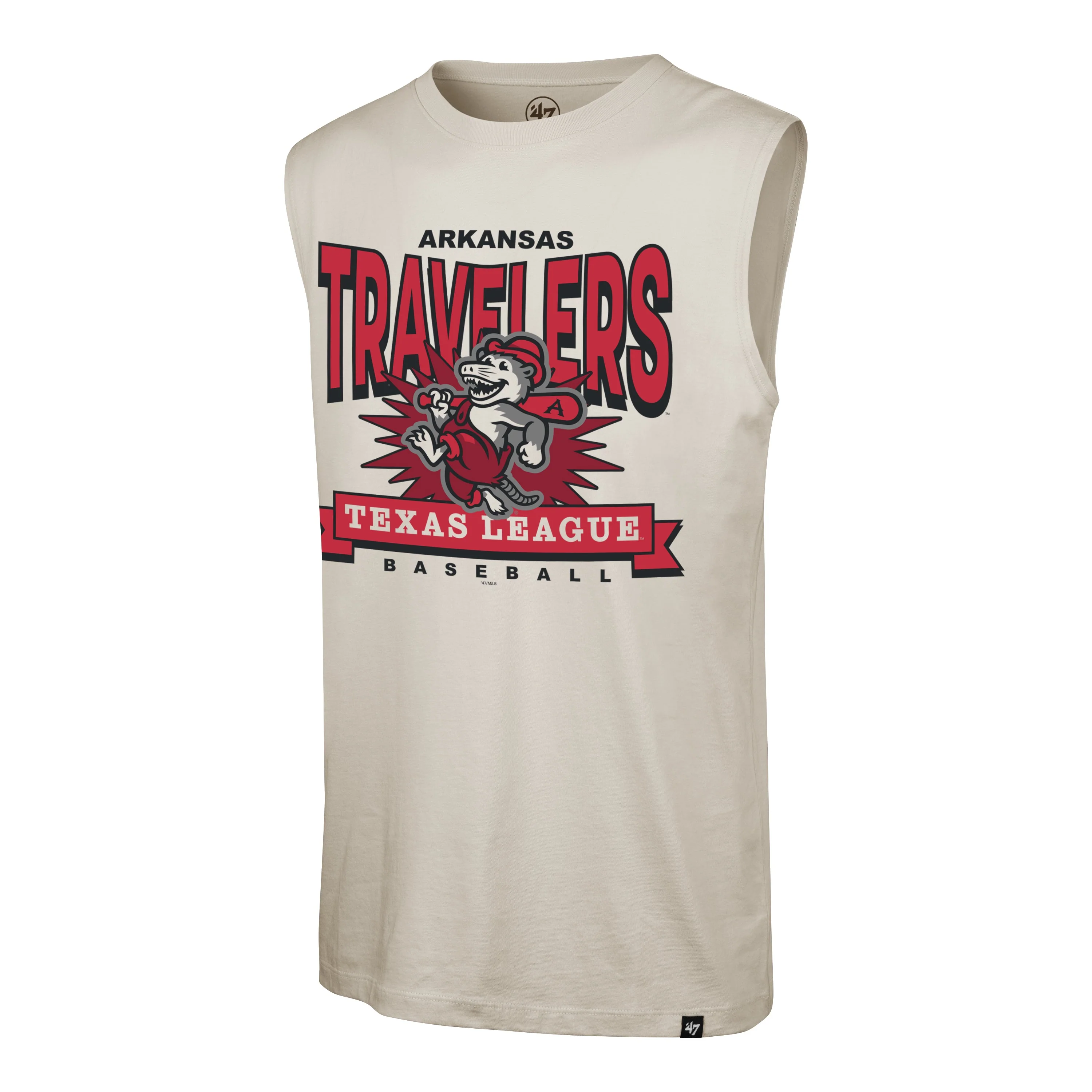 Arkansas Travelers '47 Brand Muscle Twelve Six Tank