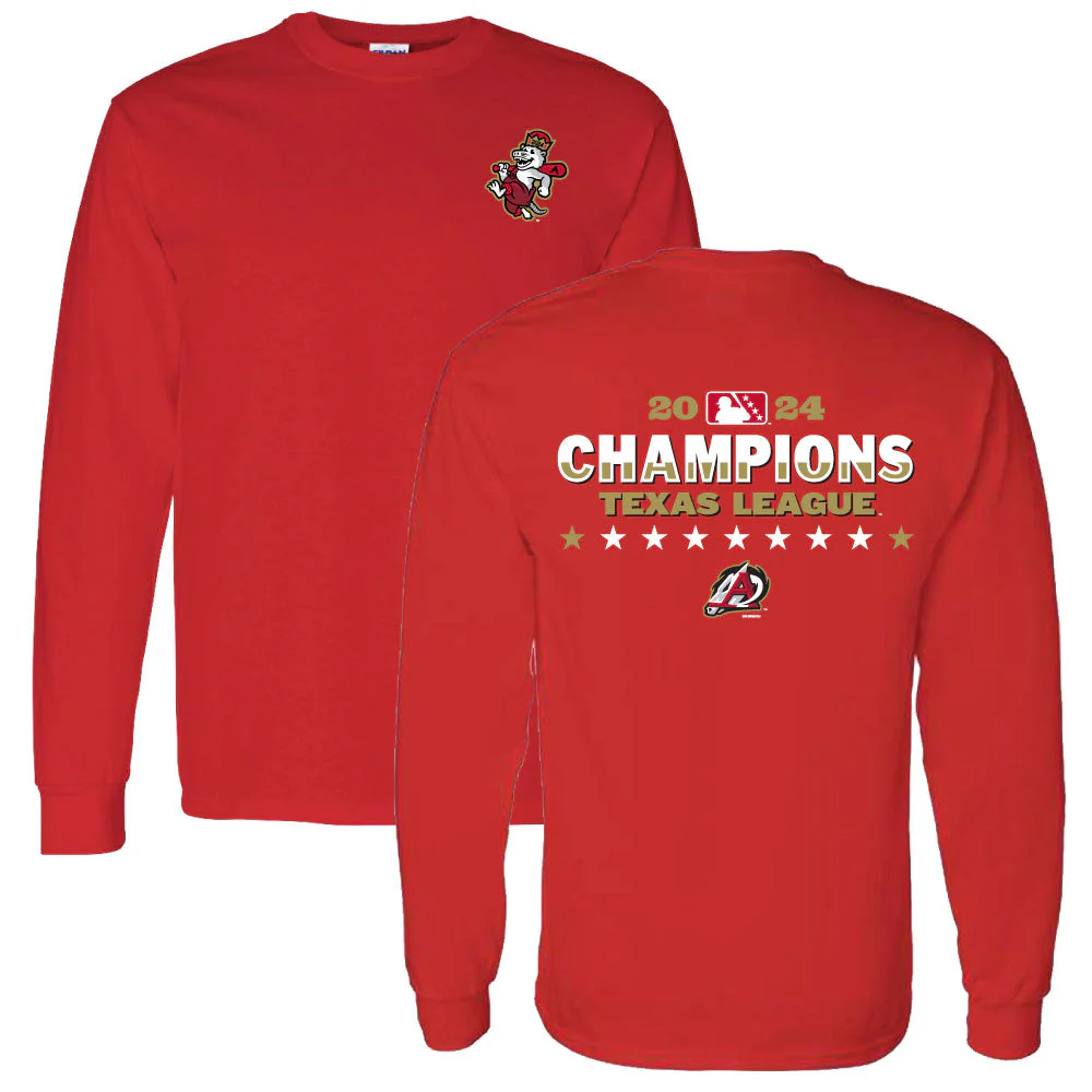 Arkansas Travelers Bimm Ridder Champions LS T-Shirt