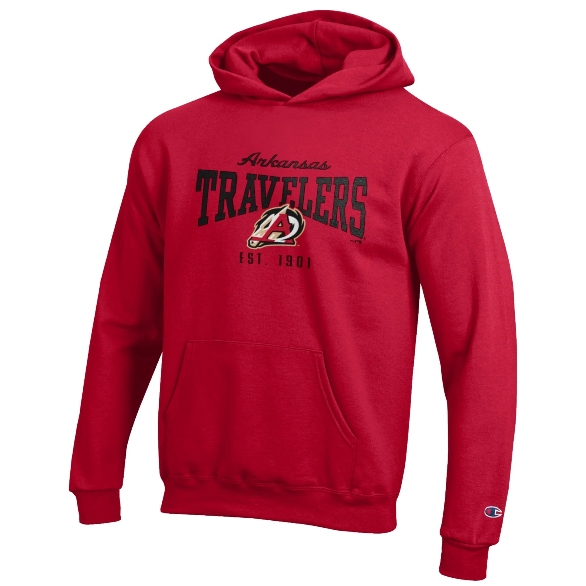 Arkansas Travelers Champion Youth Powerblend Hoodie