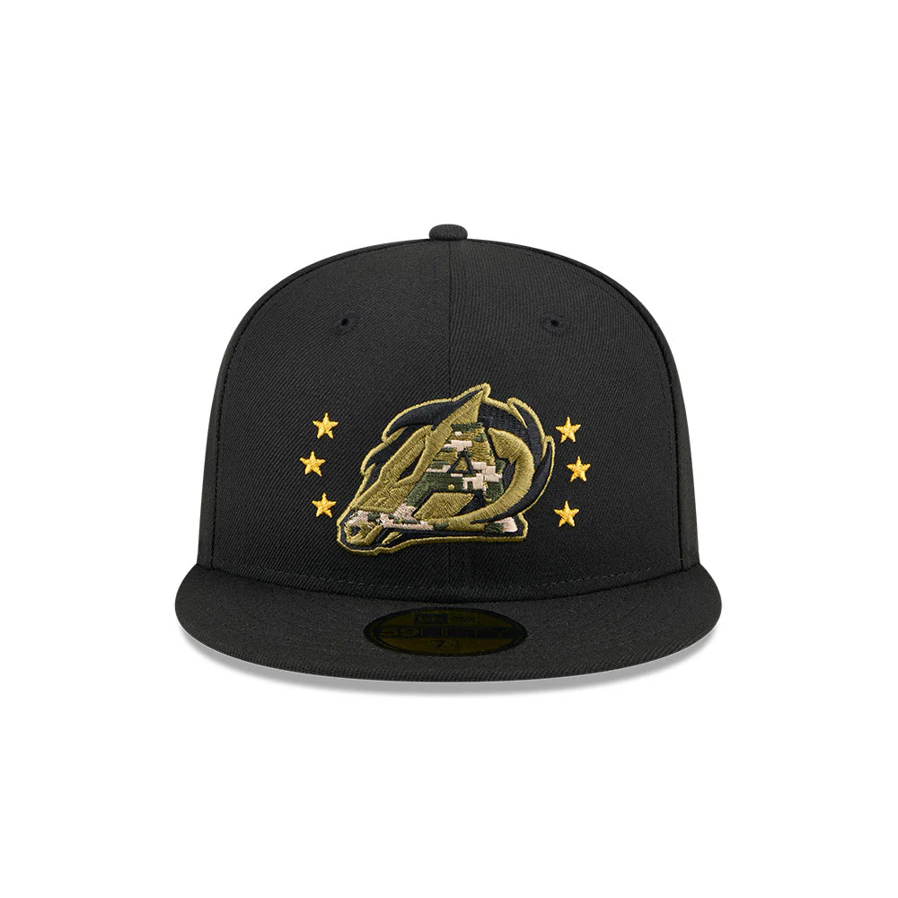 Arkansas Travelers New Era 59FIFTY Armed Forces Day 2024 Cap - Image 3