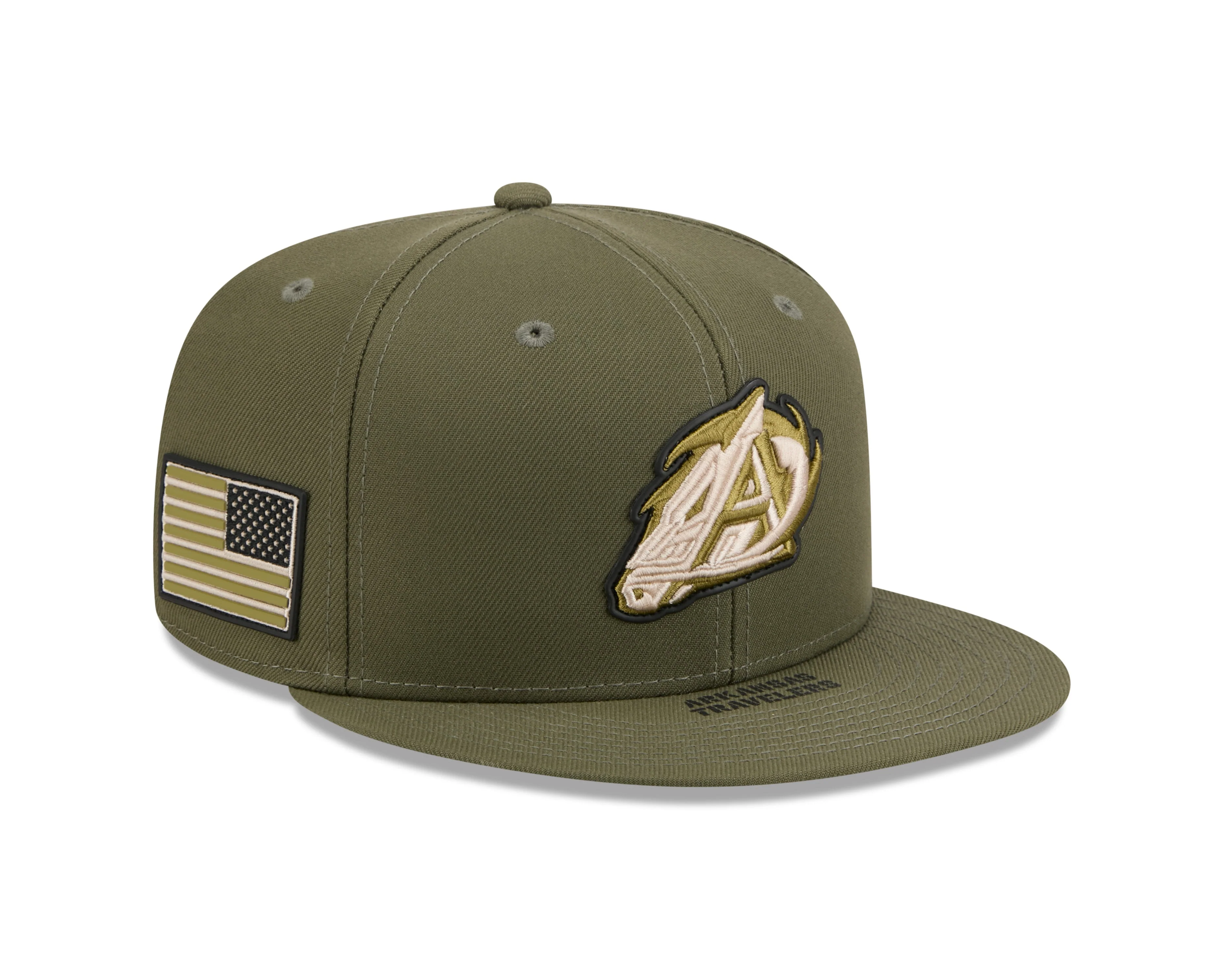 Arkansas Travelers New Era 59FIFTY Armed Forces Day 2026 Cap - Image 2