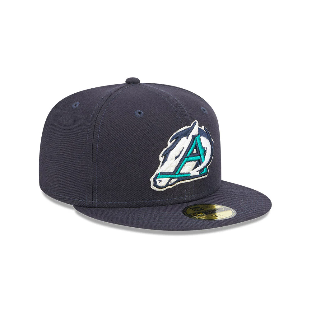Arkansas Travelers New Era 59FIFTY Mariners Mashup Cap - Image 2