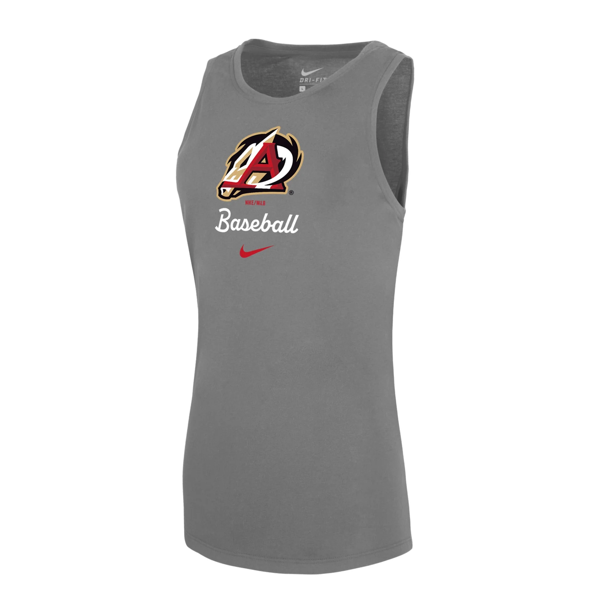 Arkansas Travelers Nike Women's Dri-FIT Cotton Tomboy Tank