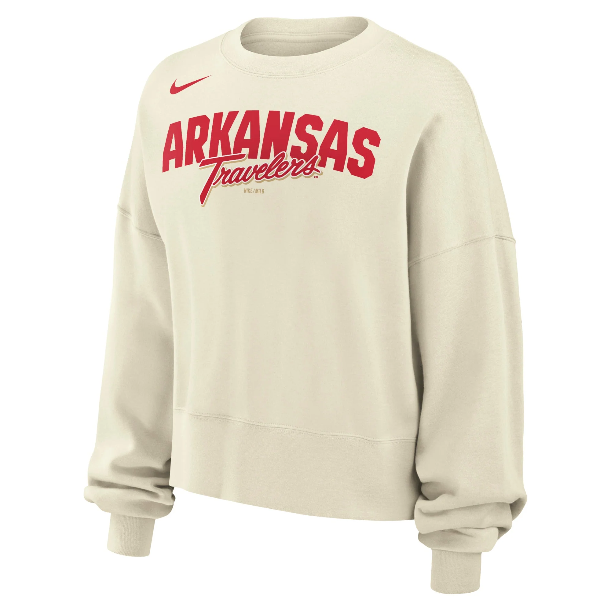 Arkansas Travelers Nike Women's Phoenix Fleece Crew