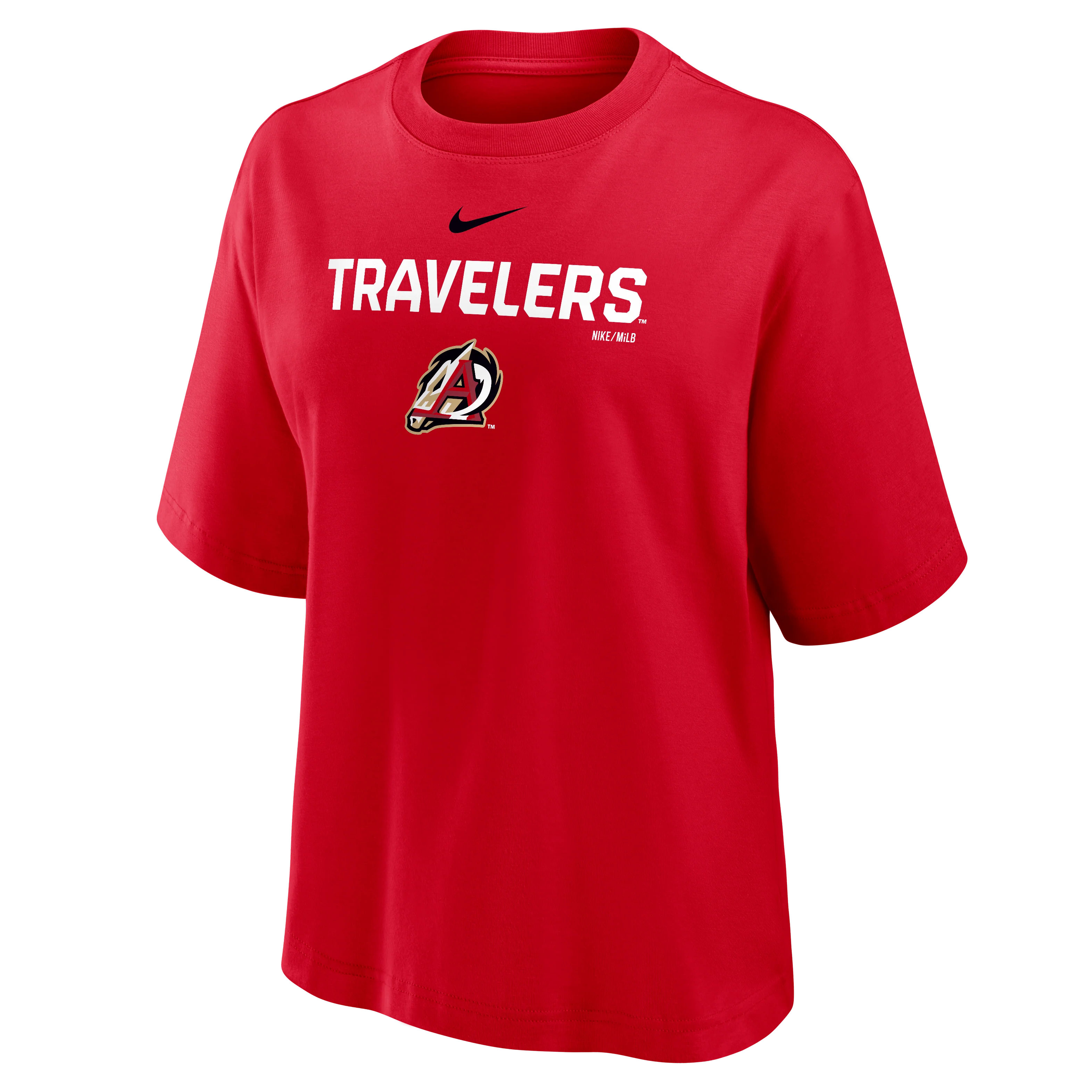 Arkansas Travelers Nike Women's SS Boxy Tee