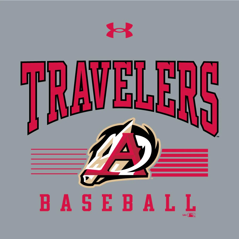 Arkansas Travelers Under Armour Icon LS Hoodie - Image 2