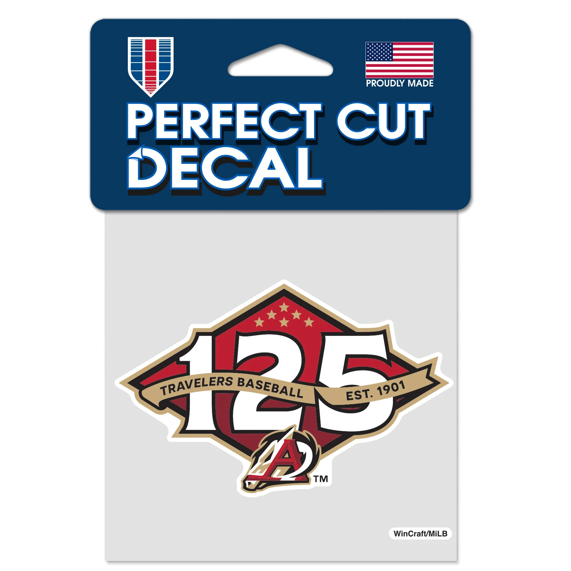 Arkansas Travelers WinCraft Decal 125th