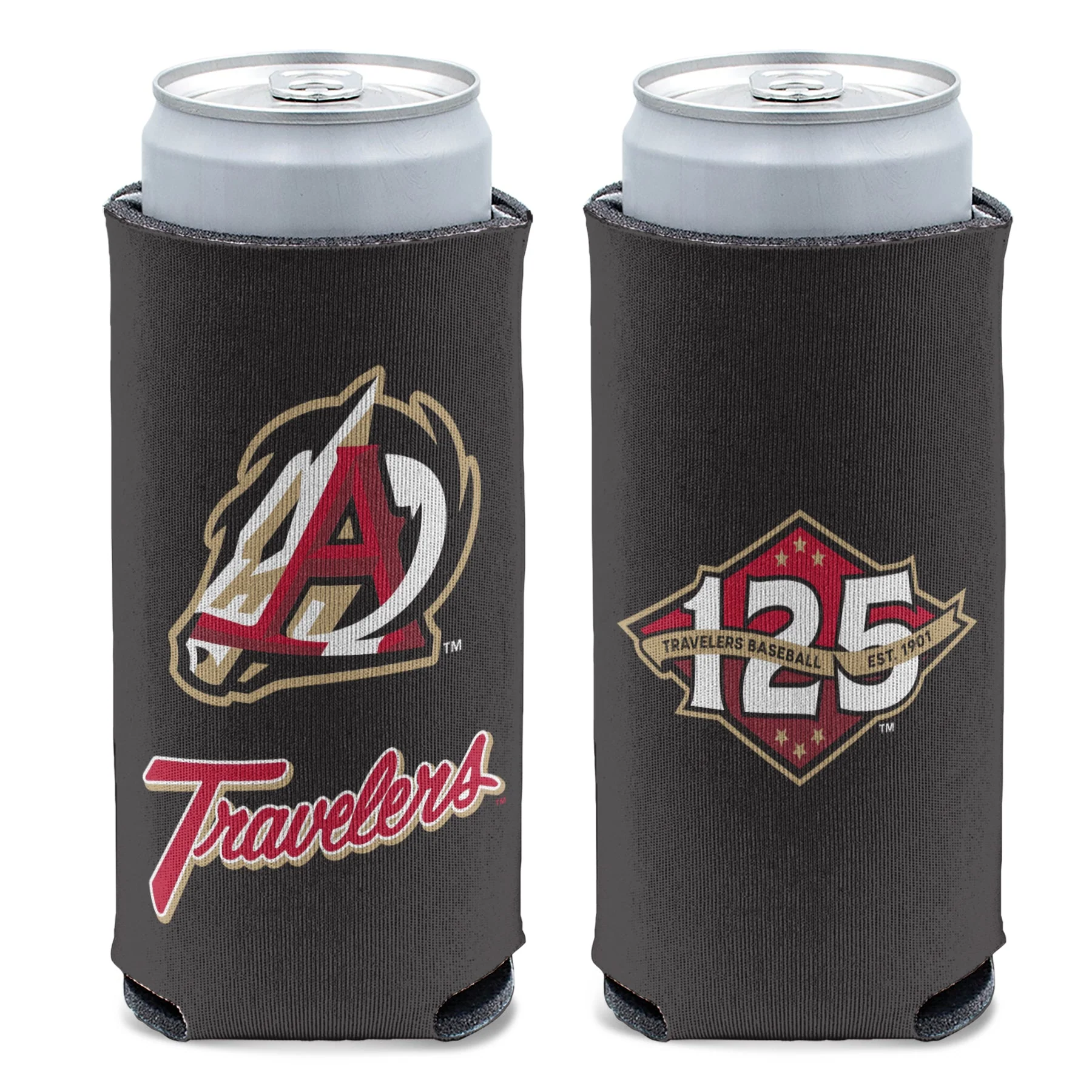 Arkansas Travelers WinCraft Slim Can Cooler 125th