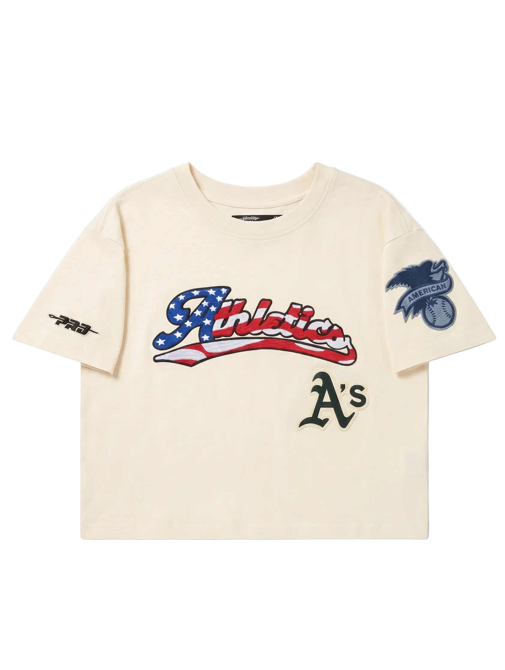 A's Americana Boxy Tee