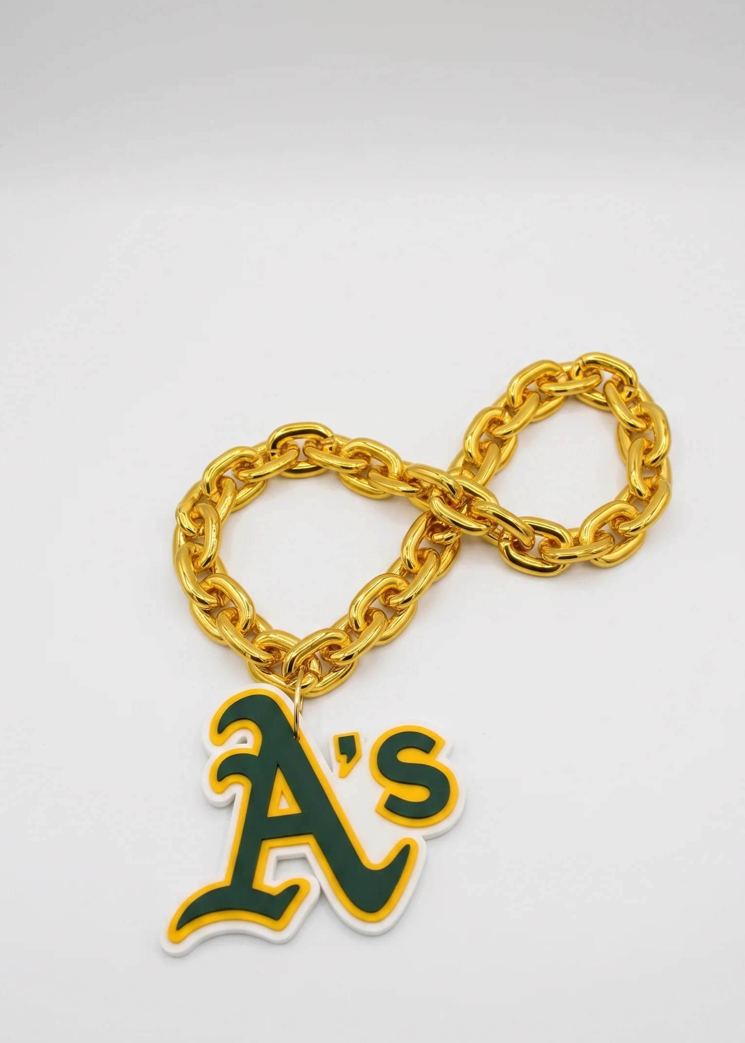 A's Gold Fan Chain