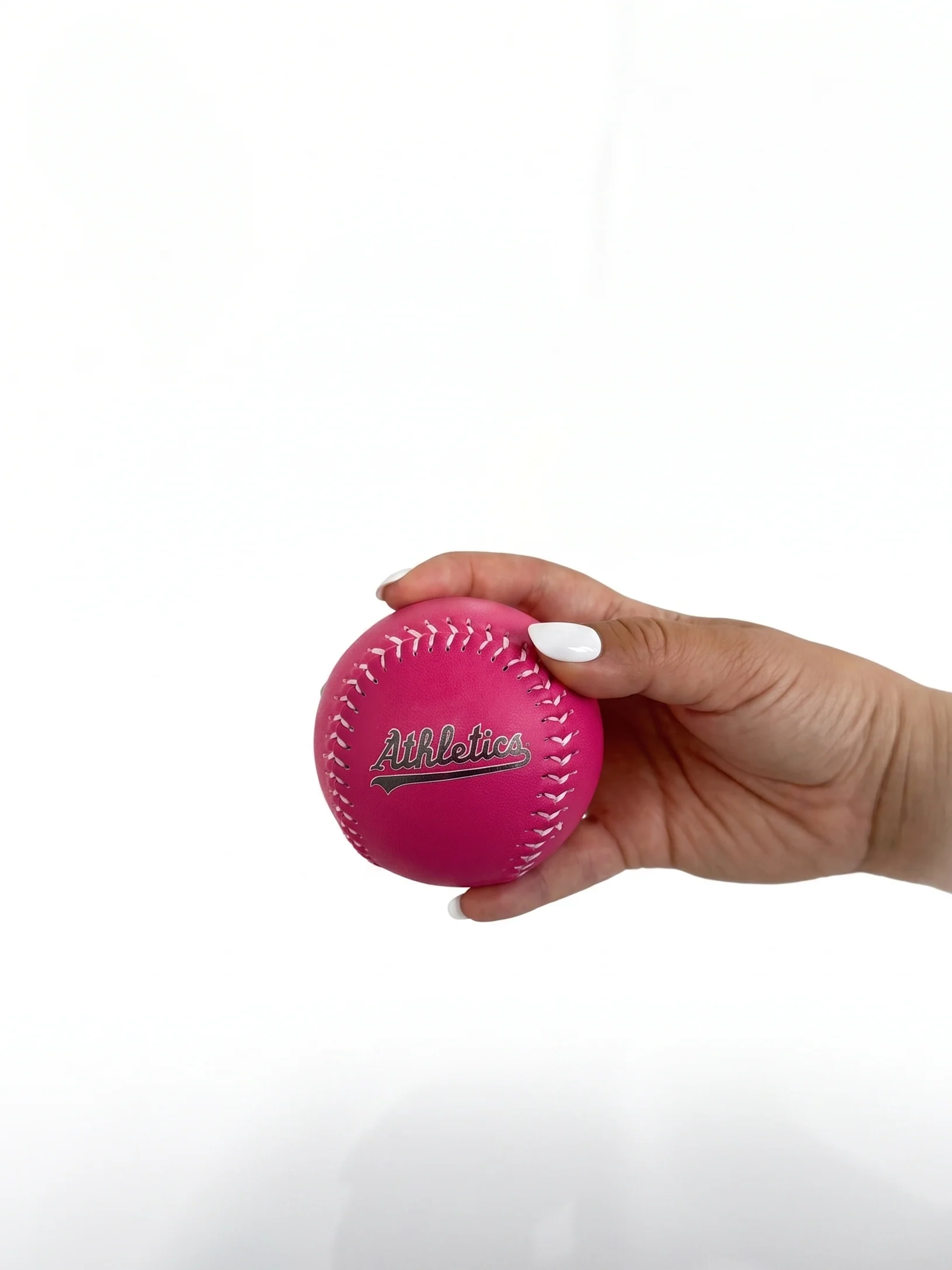 A's Pink Baseball - Image 2