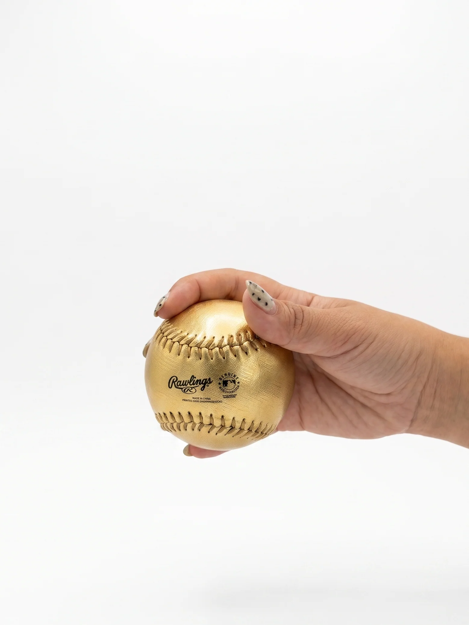 A's Gold Rush Baseball - Image 2
