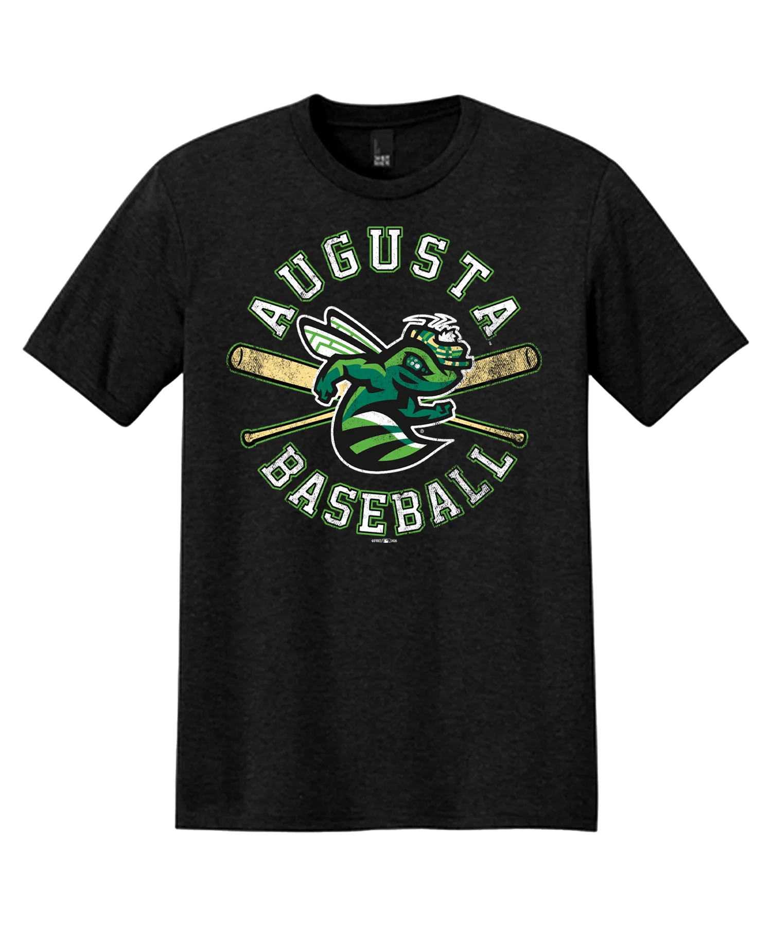 Augusta GreenJackets Arch Bats Tee