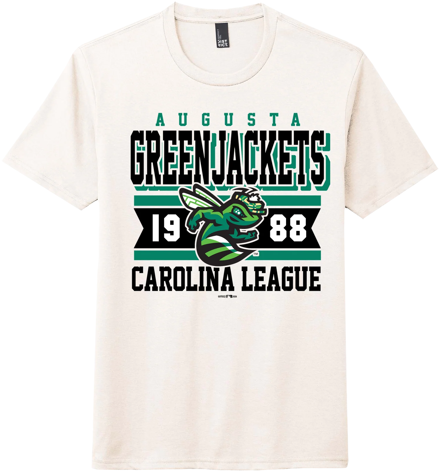 Augusta GreenJackets Big Square Tee