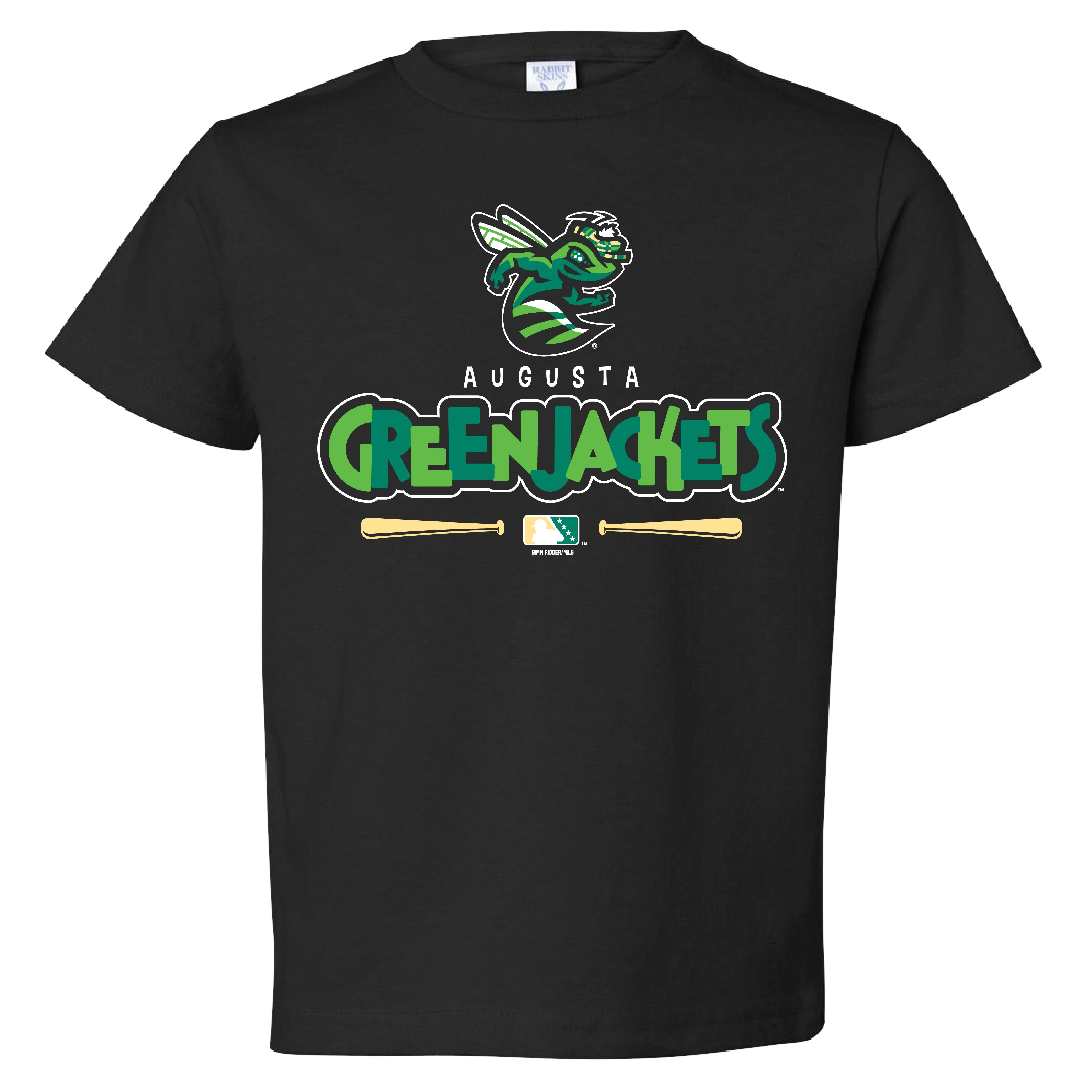 Augusta GreenJackets Double Bat Toddler Tee