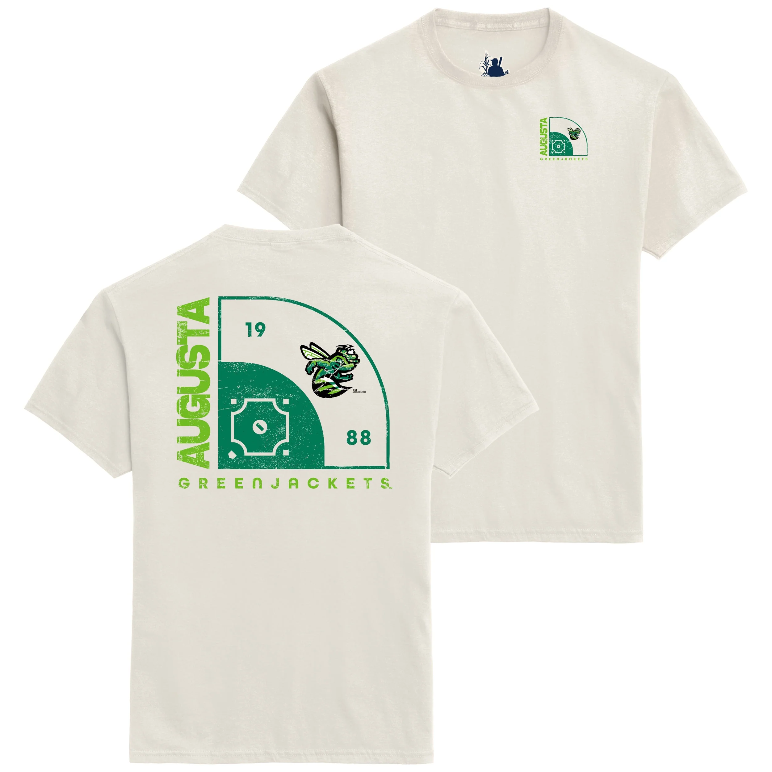Augusta GreenJackets Fieldside Tee