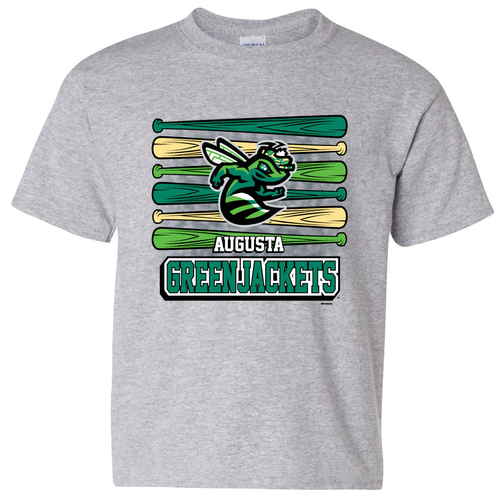 Augusta GreenJackets Youth Bat Rack Tee