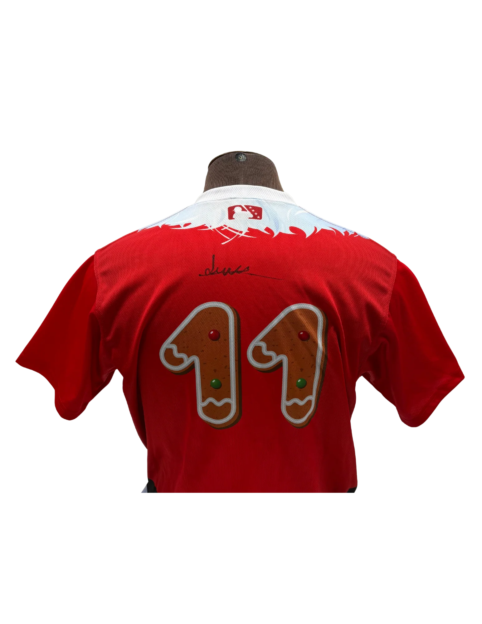 Autographed Christmas Jersey - Image 3