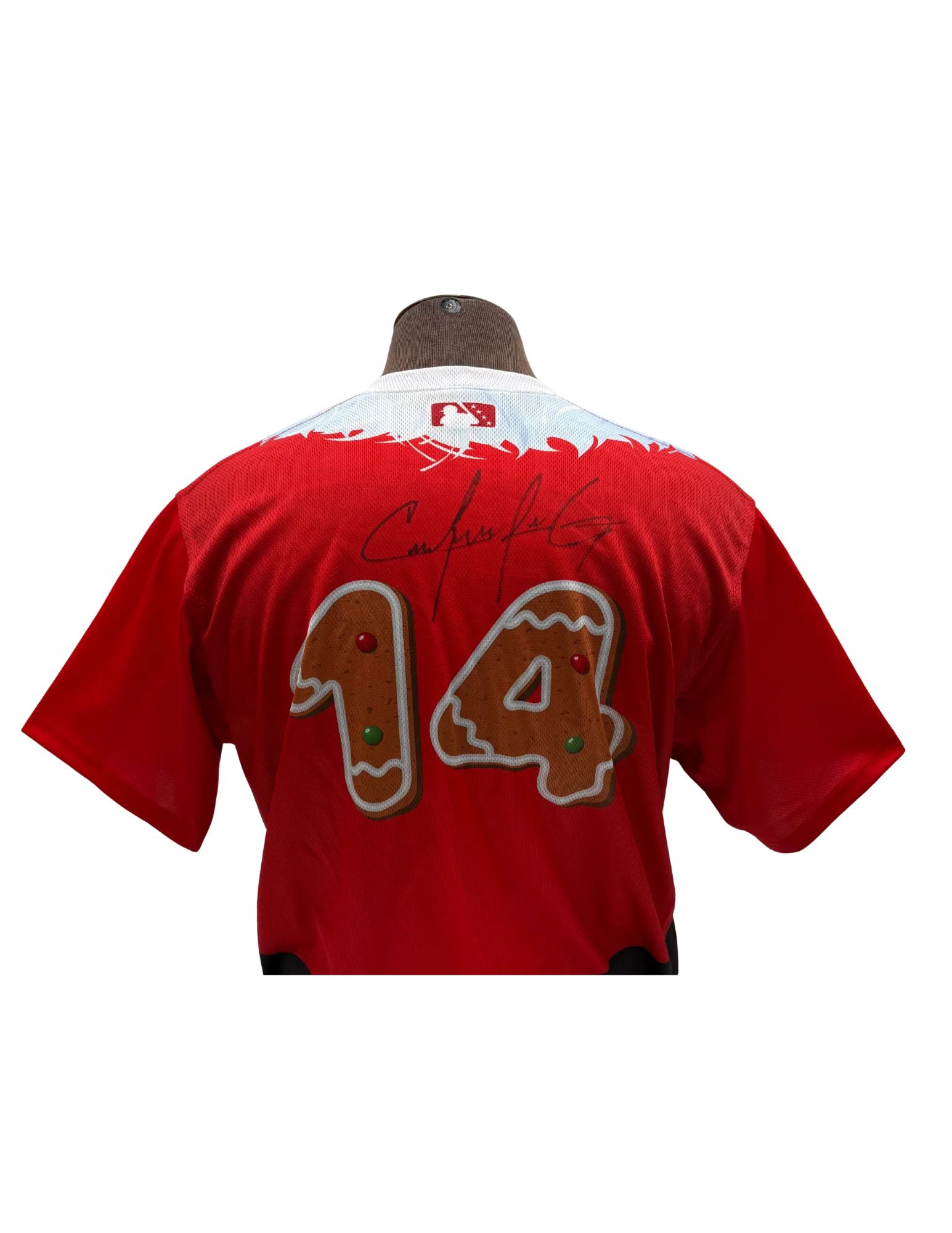 Autographed Christmas Jersey - Image 5