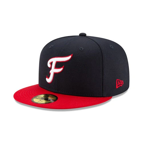 NE Authentic Road Navy Fitted 59FIFTY Cap - Image 2