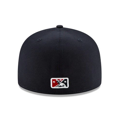 NE Authentic Road Navy Fitted 59FIFTY Cap - Image 3