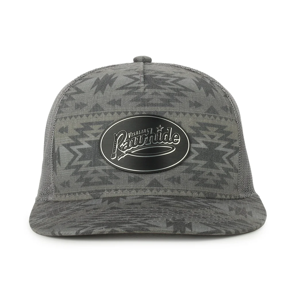 Aztec Hat with Rawhide Patch
