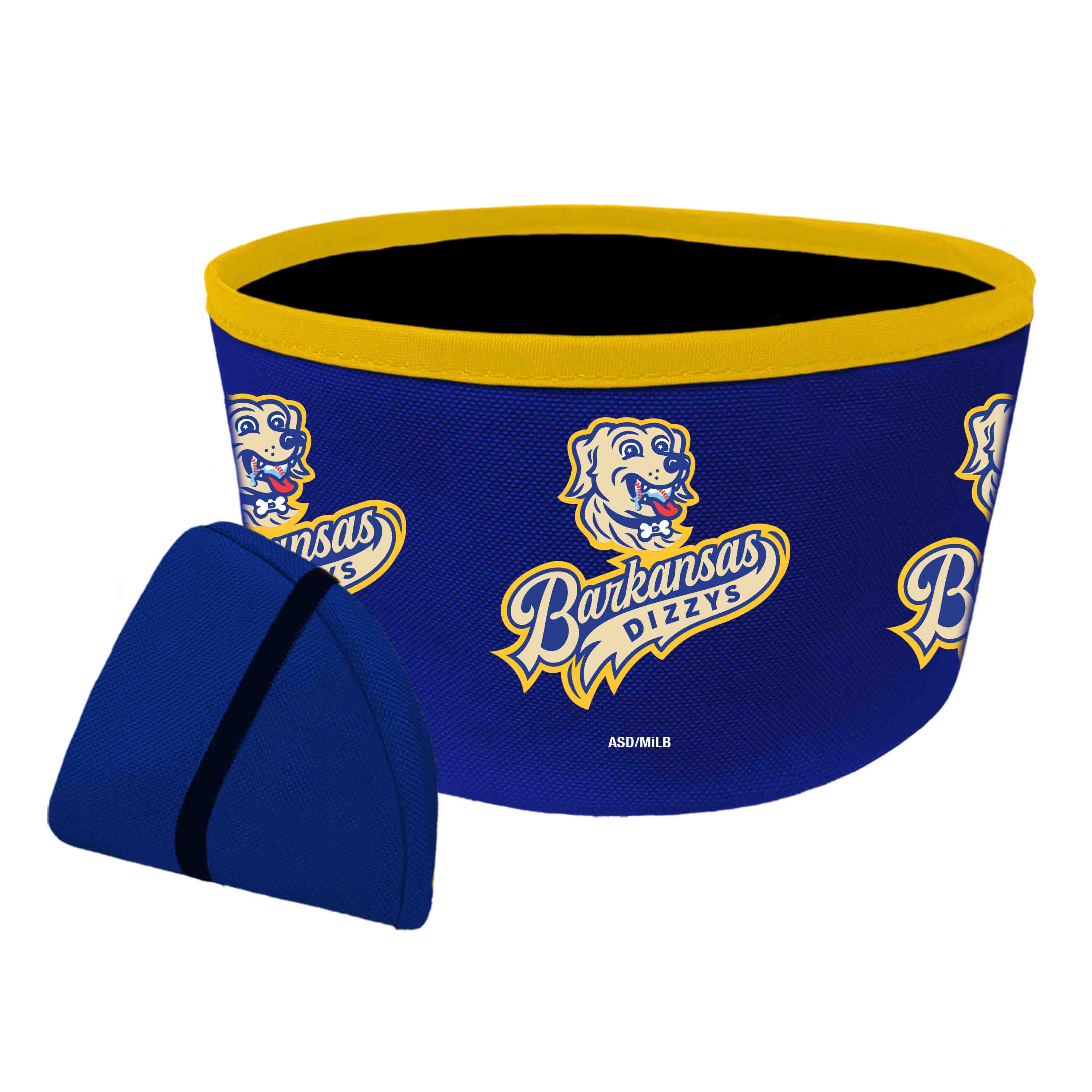 Barkansas Dizzys All Star Dogs Collapsible Bowl