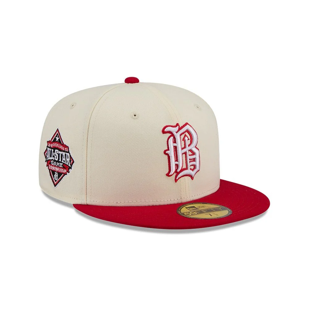 Barons Cream/Red ASG Fitted Cap