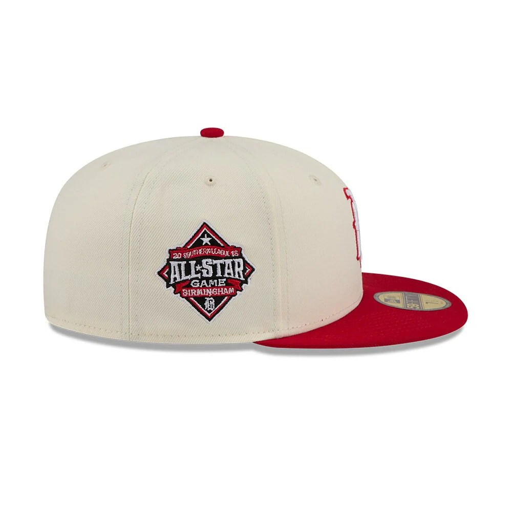 Barons Cream/Red ASG Fitted Cap - Image 2