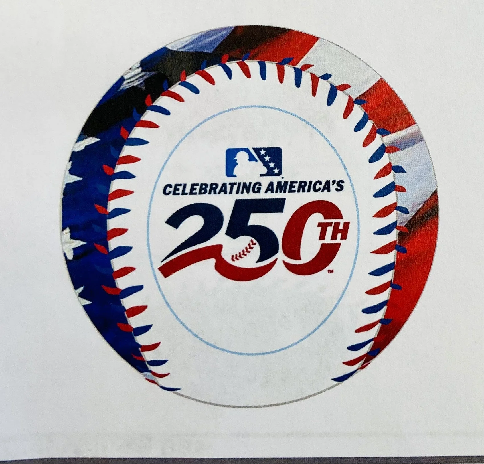 Baseball America 250 Flag - Image 2