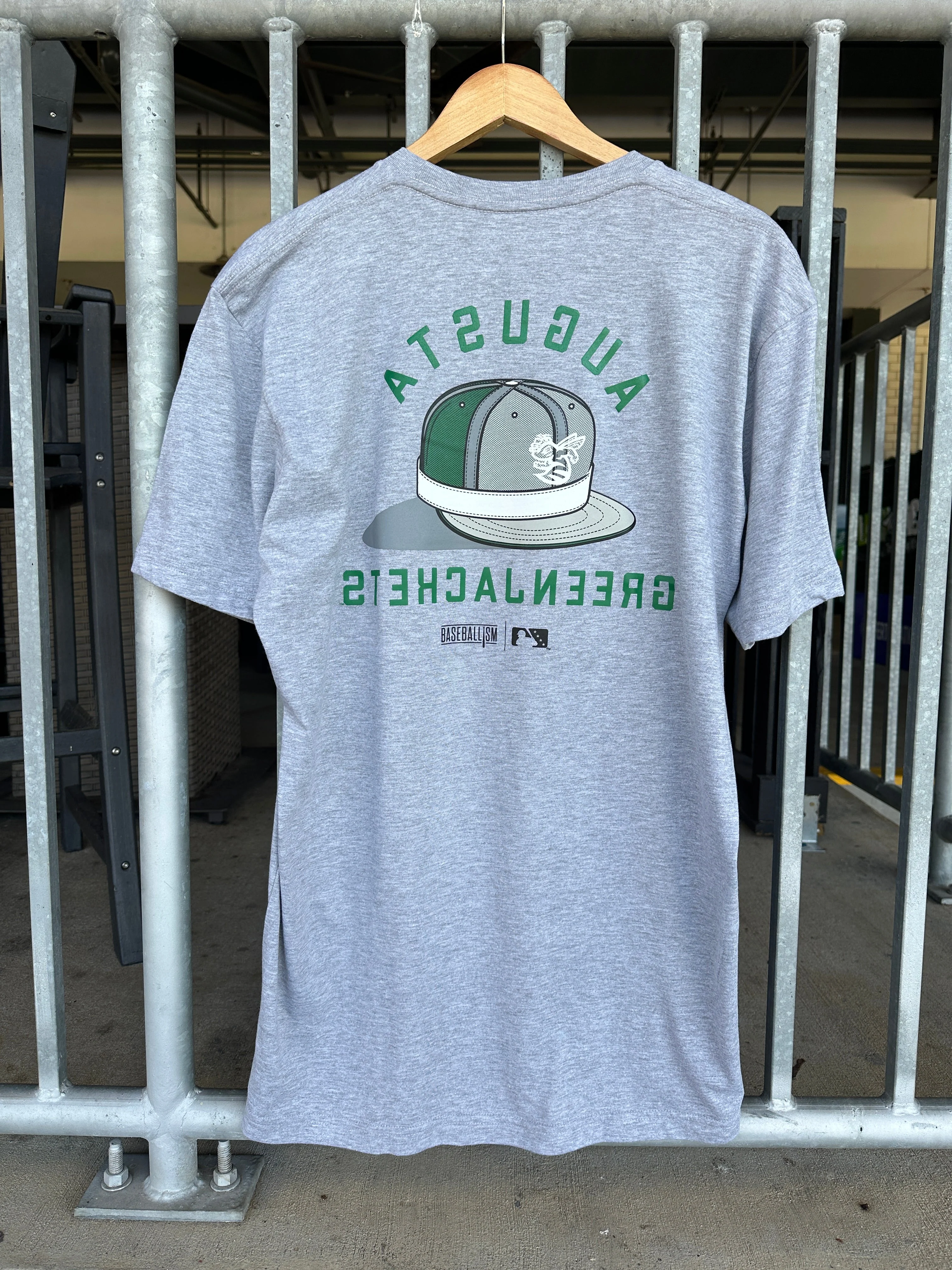 Augusta GreenJackets Baseballism Rally Cap Tee - Image 2