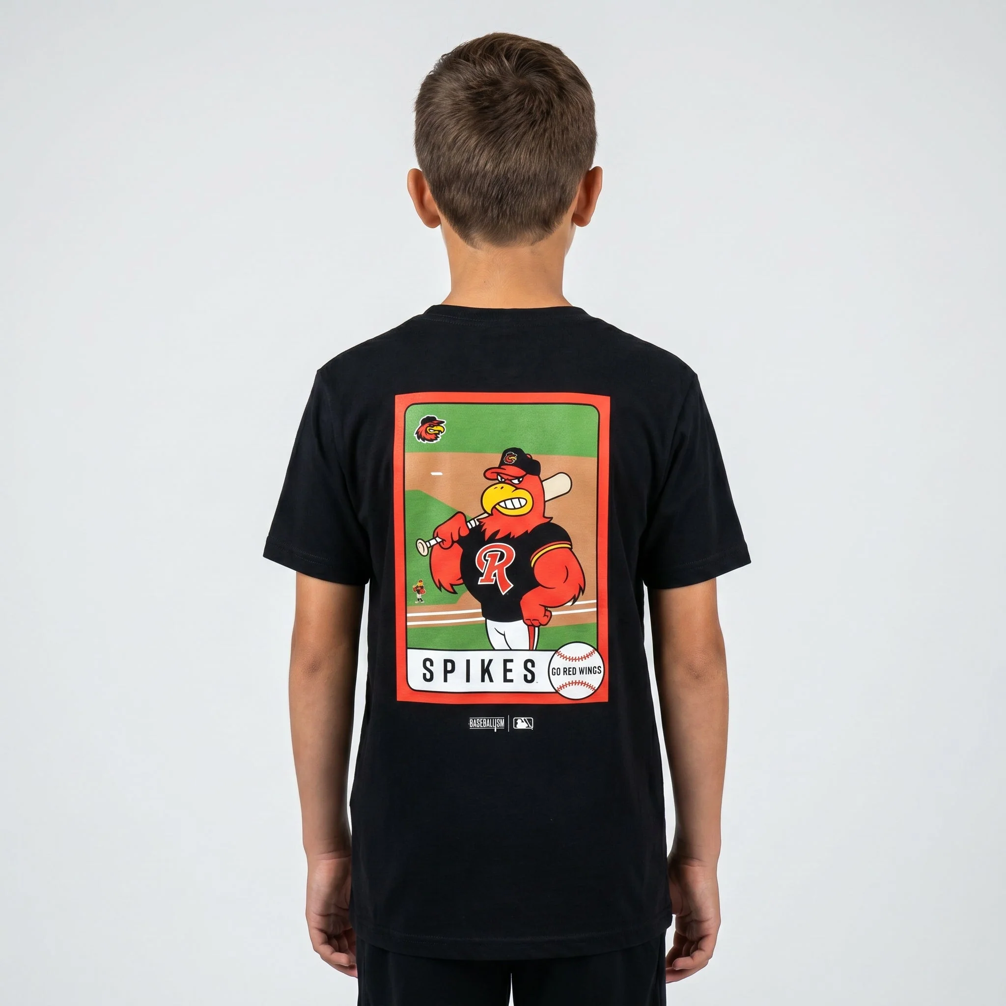Baseballism Youth Baseball Card Tee - Image 4