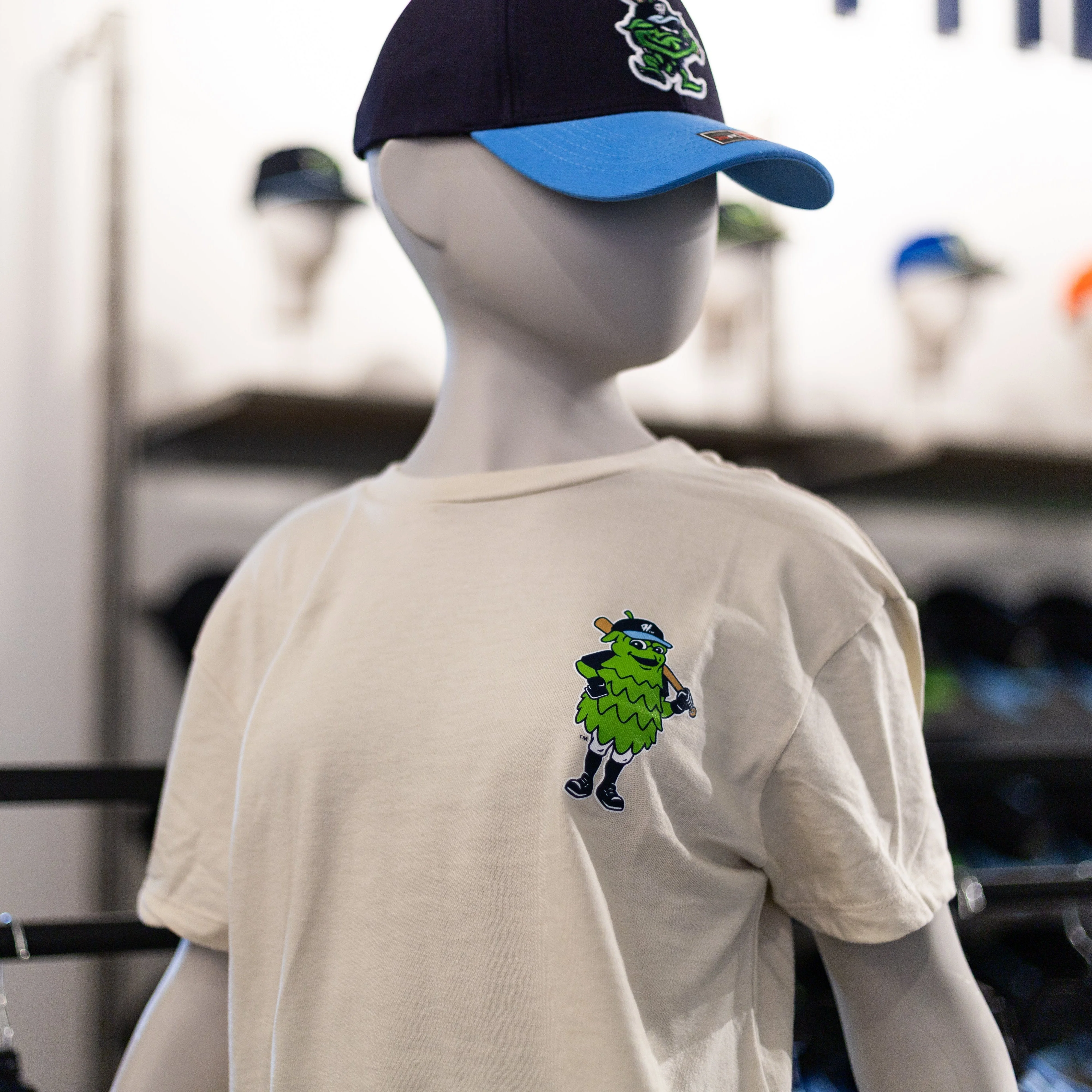 Baseballism Youth Baseball Card Tee, Hillsboro Hops