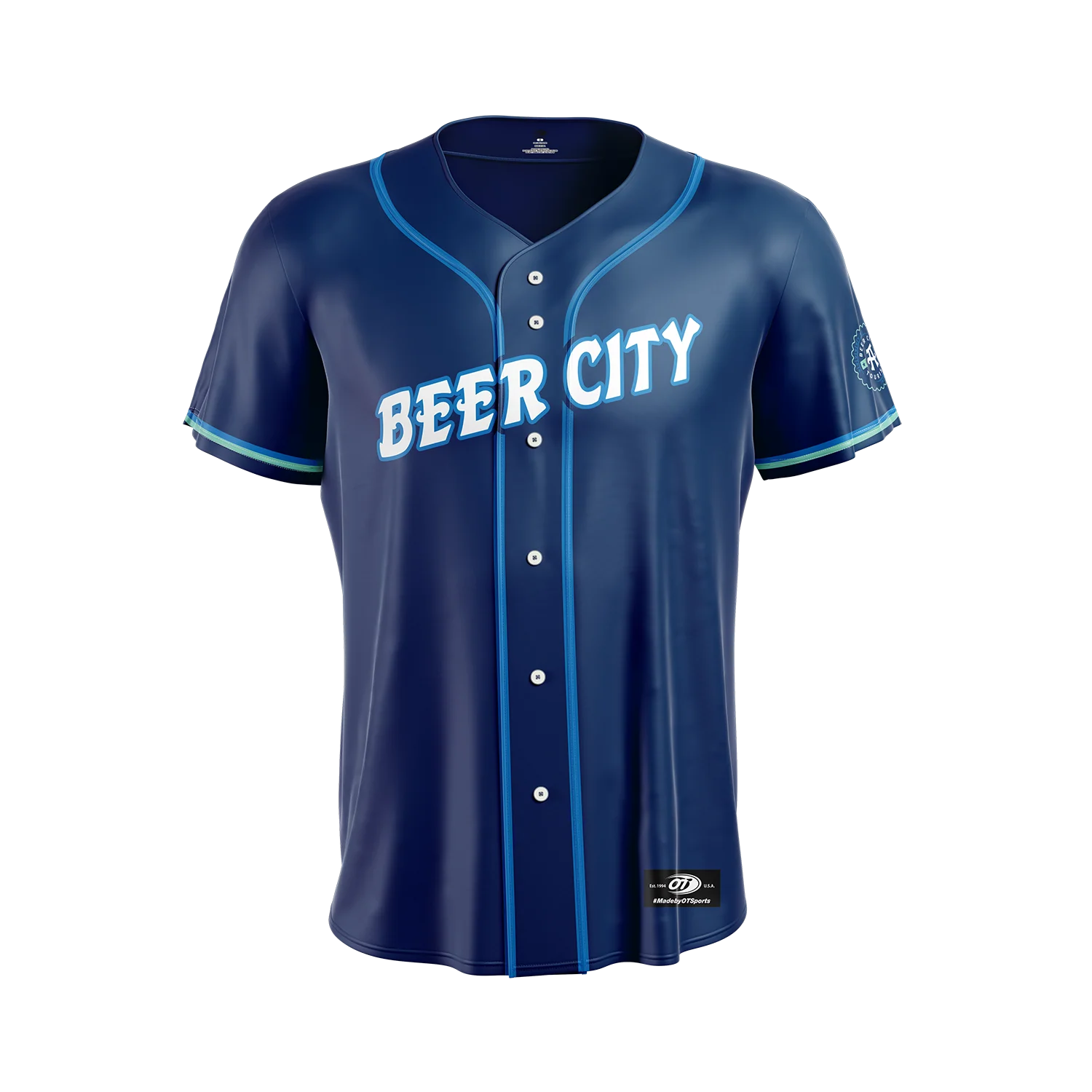 The Asheville Tourists Replica Beer City Tourists Jersey