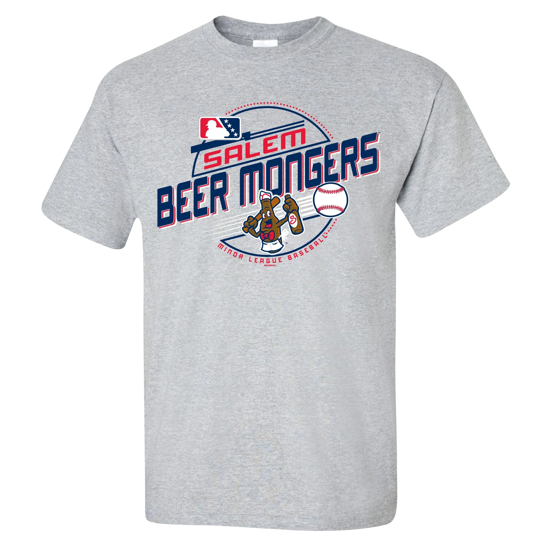 Salem BeerMongers Gray SS Tee