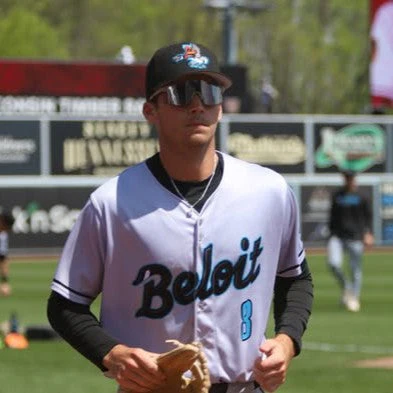 Beloit Sky Carp Road Gray On-Field Jersey (Game Worn) - Image 2